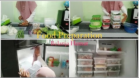 Belanja Mingguan Hemat | Food Preparation Indonesia #irt #foodpreparation