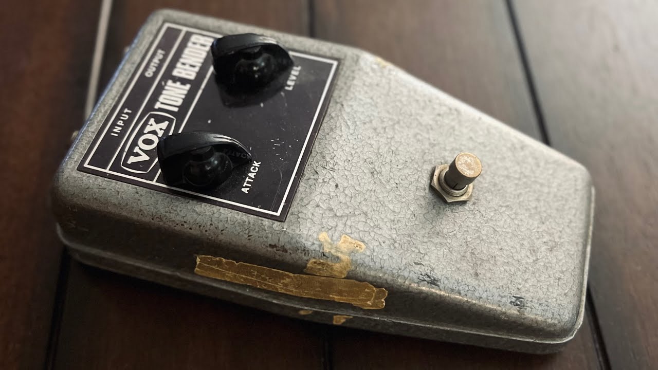 60年代 VOXトーン・ベンダー】Vox Tone Bender v828 渋谷店VINTAGEブログ】VOX / 1960年代製 V828 Tone Bender