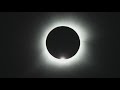 A time lapse of the 2024 total solar eclipse in Indiana