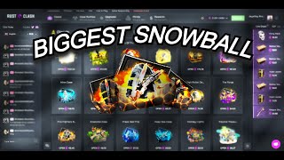 BIGGEST SNOWBALL ON RUSTCLASH!