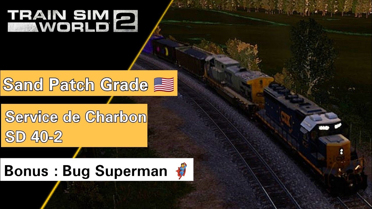 Train Sim World 2-Sand patch Grade-Fret de Charbon (PS4) [FR]