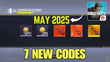 *NEW* CODM 9 WORKING NEW REDEEM CODES MAY 2025 | NEW CODM REDEEM CODES MAY 2024|REDEEM CP