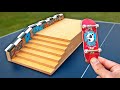 Diy fingerboard stairset with ledge