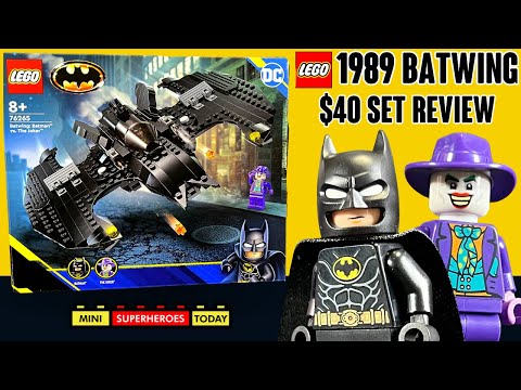 LEGO 1989 Batwing 76265 Set Review What are your thoughts on this $38