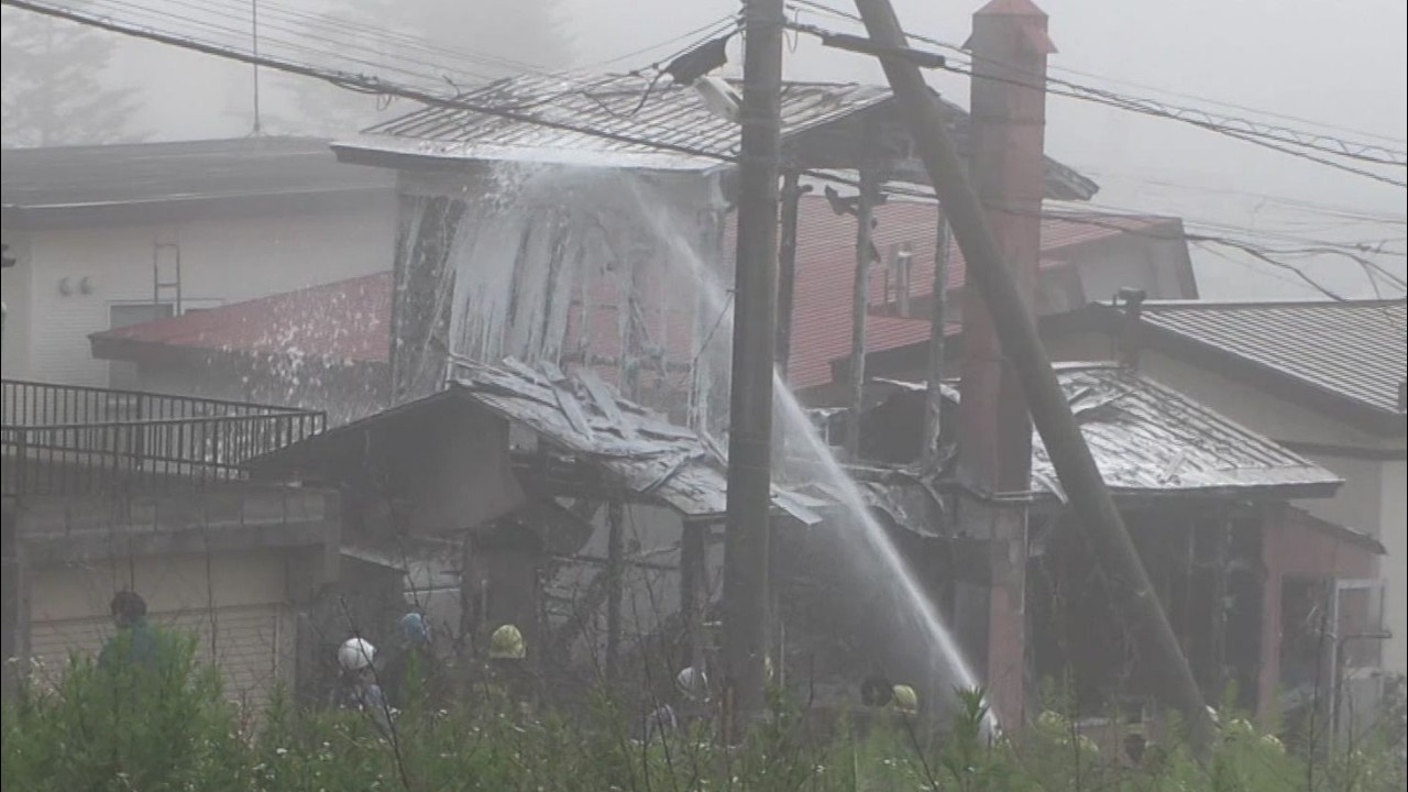 House Fire Results in Minor Injuries] 60-year-old female resident 