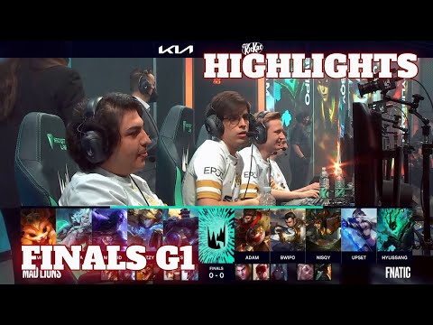 MAD vs FNC - Game 1 Highlights | Grand Finals LEC 2021 Summer Playoffs | Mad Lions vs Fnatic G1