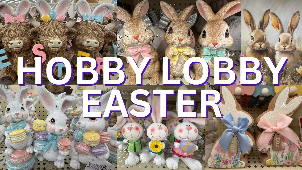 Пасхальные подарки от Hobby Lobby просто очаровательны! 🐰 2026