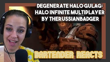 DEGENERATE HALO GULAG: Halo Infinite Multiplayer by TheRussianBadger | First Time Watching