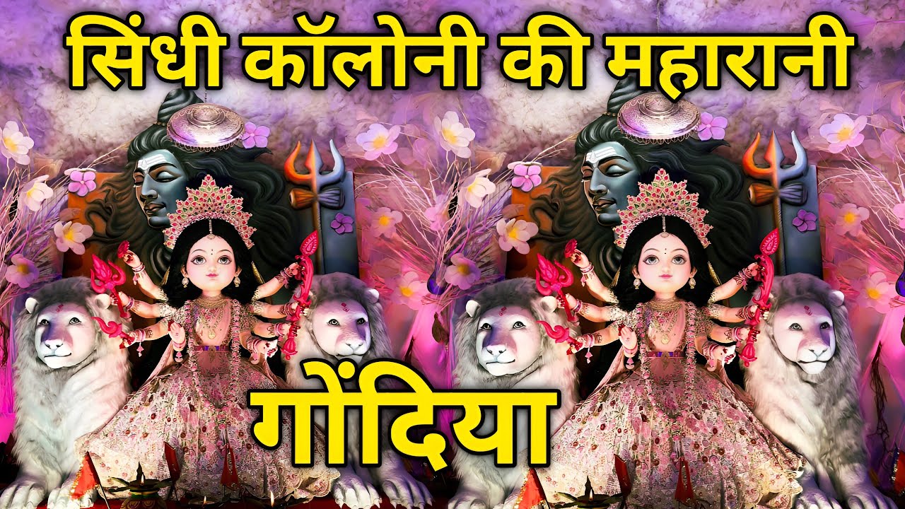Sindhi Colony Ki MahaRani 2025 | Gondia Ki Maharani | Gondia Durga Puja | Gondia City Maharashtra 