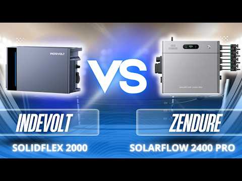 100% FIGHT ! INDEVOLT SOLIDFLEX 2000 VS ZENDURE SOLARFLOW 2400 PRO ⚡️