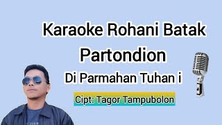 Karaoke Rohani Batak. Partondion 