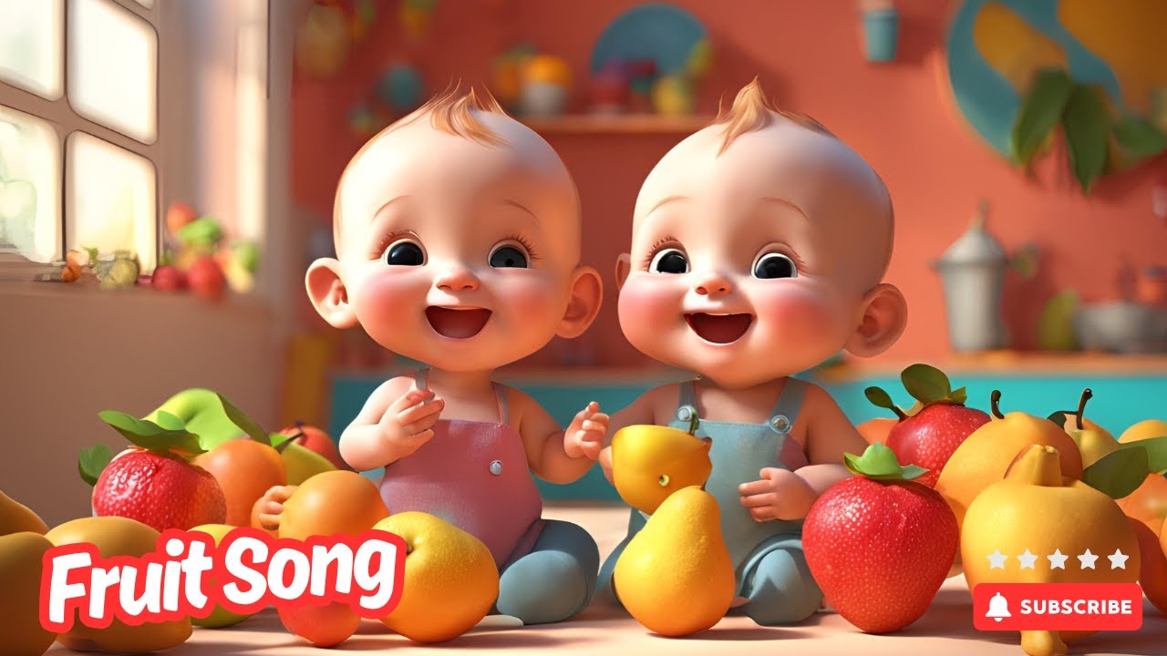 Fruit Song For Kids 🍎🍌 | Learn Fruits Nursery Rhymes | Baby Songs - YouTube
