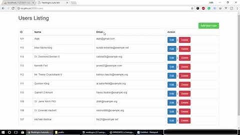 Laravel Tutorial Series Part 7 - How to upload image