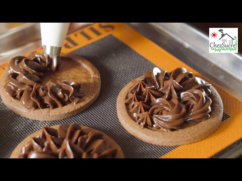 まるでブローチのような✨チョコタルトの作り方【バレンタインチョコ】のサムネイル