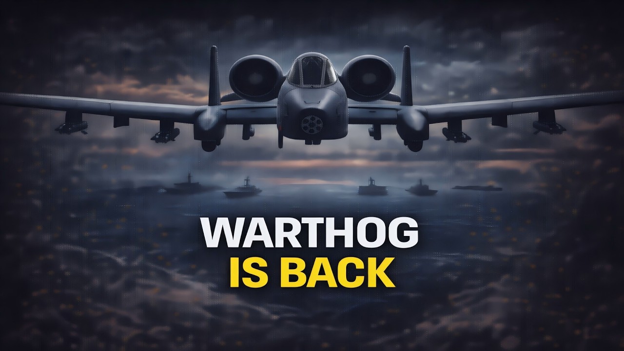 Red Sea War Escalates: A-10 Warthog Hunts Houthi Missiles LIVE