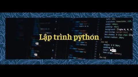 lập trình Python ngày 10/09 kip 1