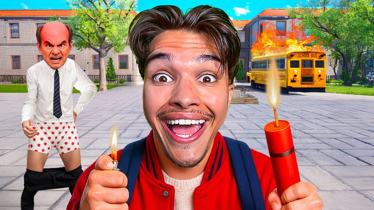 Je Deviens le PIRE ÉLÈVE de mon école !