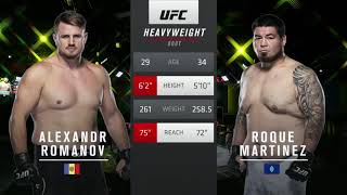 Alexander Romanov vs Roque Mortinez UFC best fight