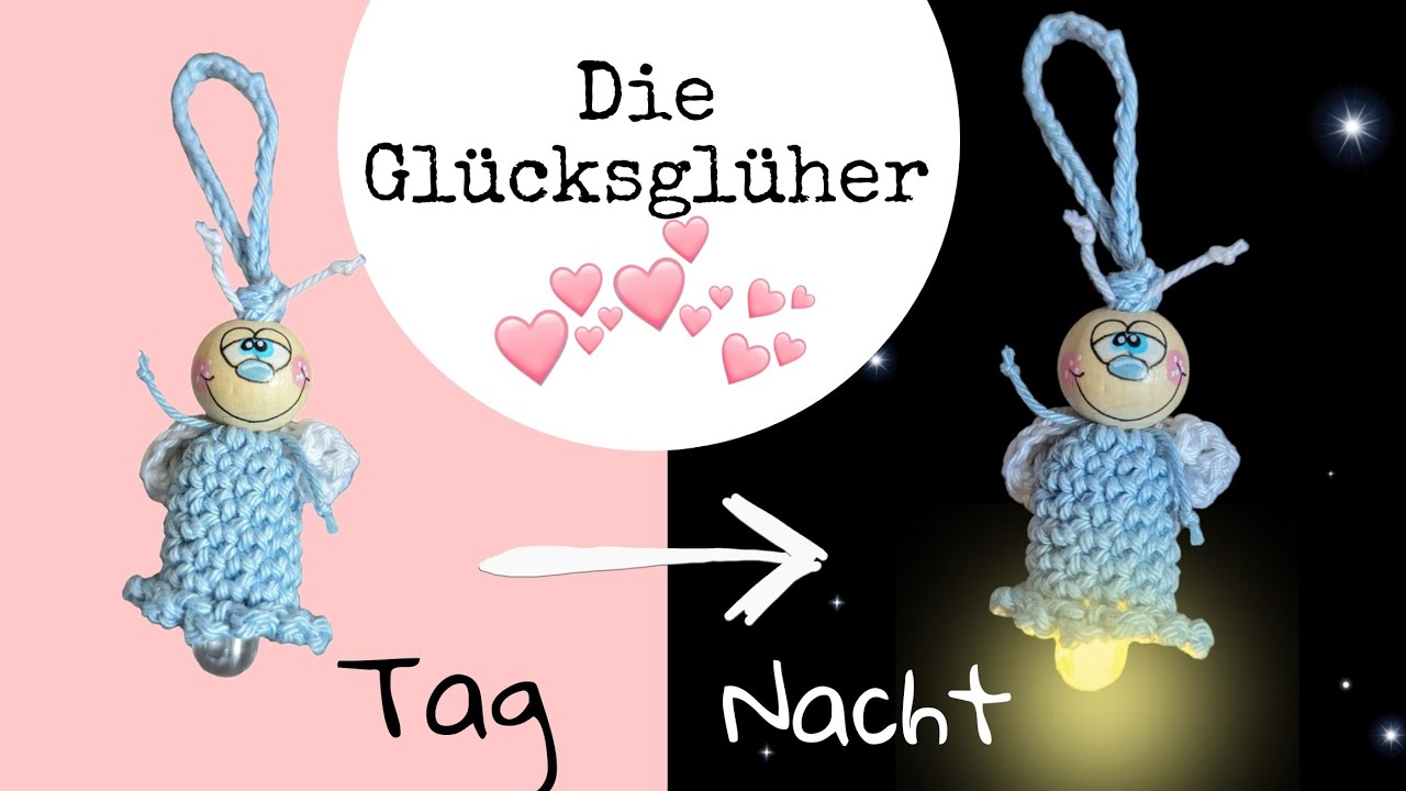 Glücksglüher häkeln 💗 super für Wollreste 🧶🫶