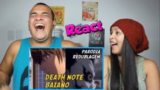 Video thumbnail of "REAGINDO A : E SE DEATH NOTE FOSSE NA BAHIA? - Paródia/Redublagem(Seu Pimenta TV)"