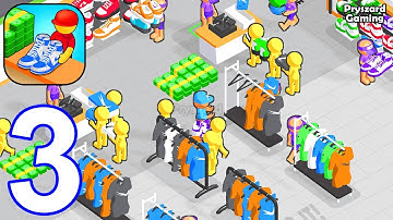 Outlets Rush - Gameplay Walkthrough Part 3 New Store Unlocked (iOS, Android)