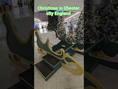 Christmas time in chester. What do you think of this years dec's?#chester #england  #christmas #fyp