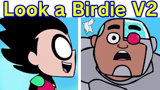 Friday Night Funkin' VS Birdie V2 | Guys Look A Birdie Song FULL WEEK (FNF Mod/Teen Titans Go! Meme) screenshot 3