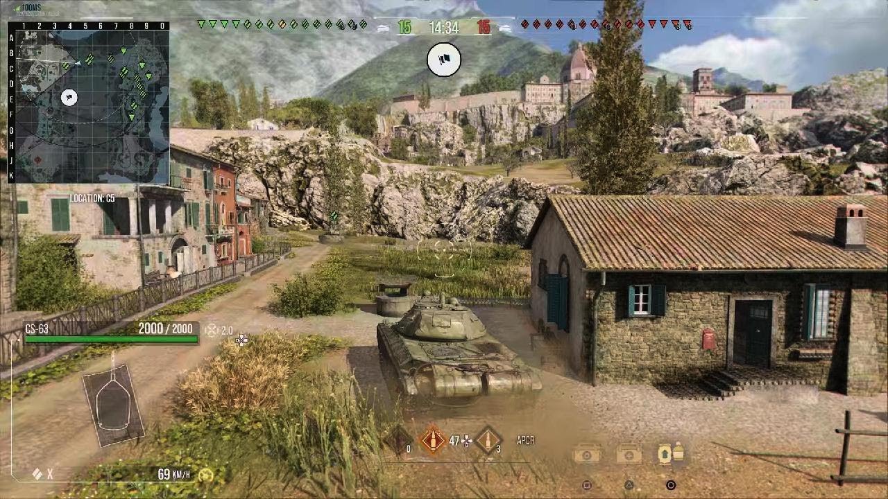 Wot console Cs63 13k combined damage - YouTube