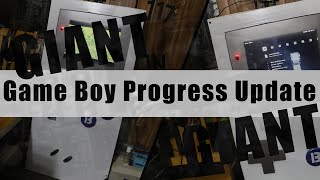 Giant Game Boy Progress Update @everythingdigital1