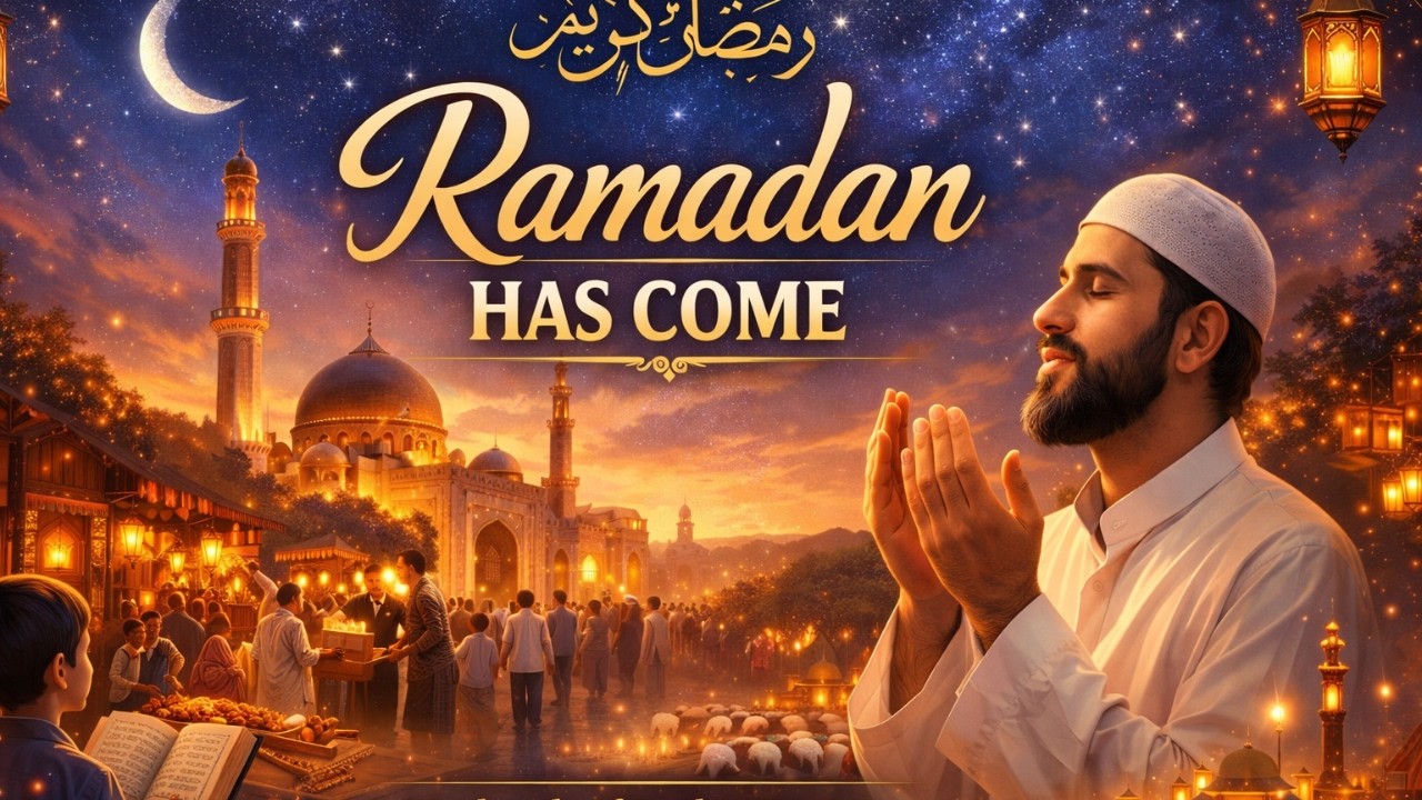 First Day of Ramadan 🌙 Emotional Quran Song | Islamic Nasheed. #muslim #shorts 