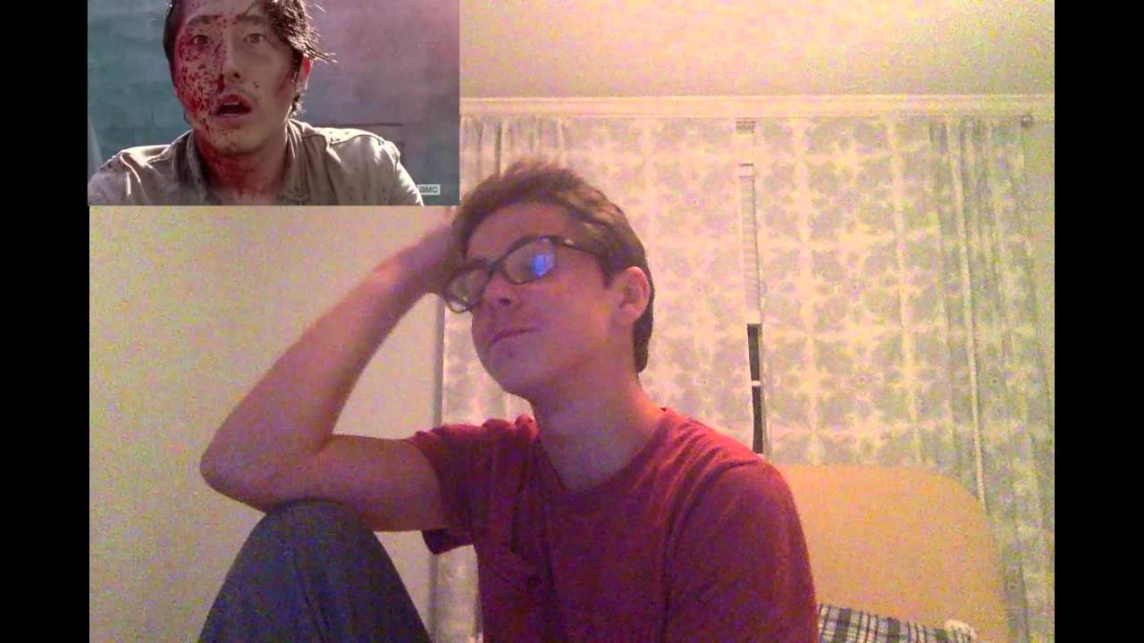 The Walking Dead Nicholas Death Not Glenn Reaction Youtube The Walking Dead Nicholas Death Not Glenn Reaction Youtube
