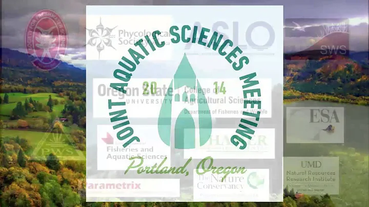 2014 JASM Intro and ASLO Margalef Award for Stanle...