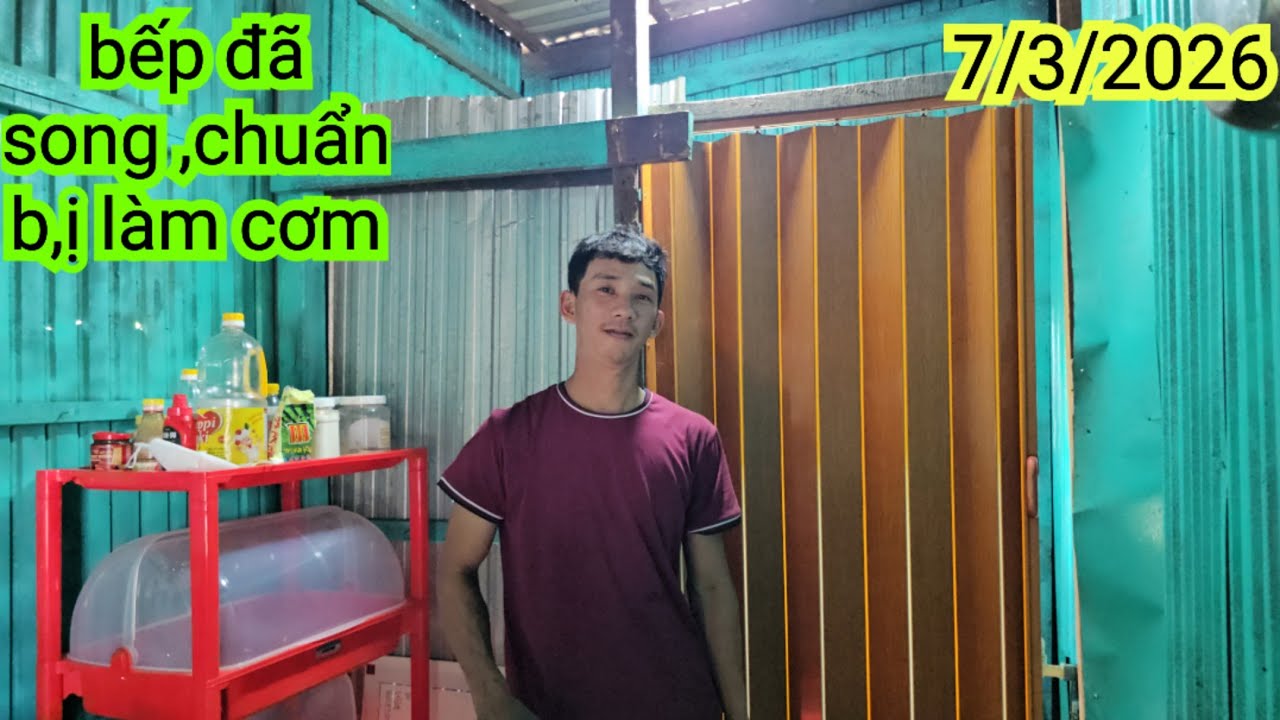 BẾP ĐÃ SONG, CHUẨN B,Ị LÀM CƠM