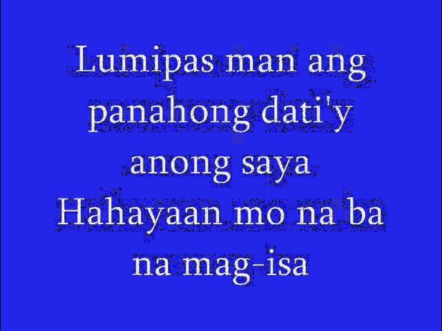 ApriL Boys - Ikaw Pa Rin Ang Mamahalin with Lyrics