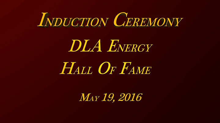 DLA Energy Hall Of Fame, May 2016