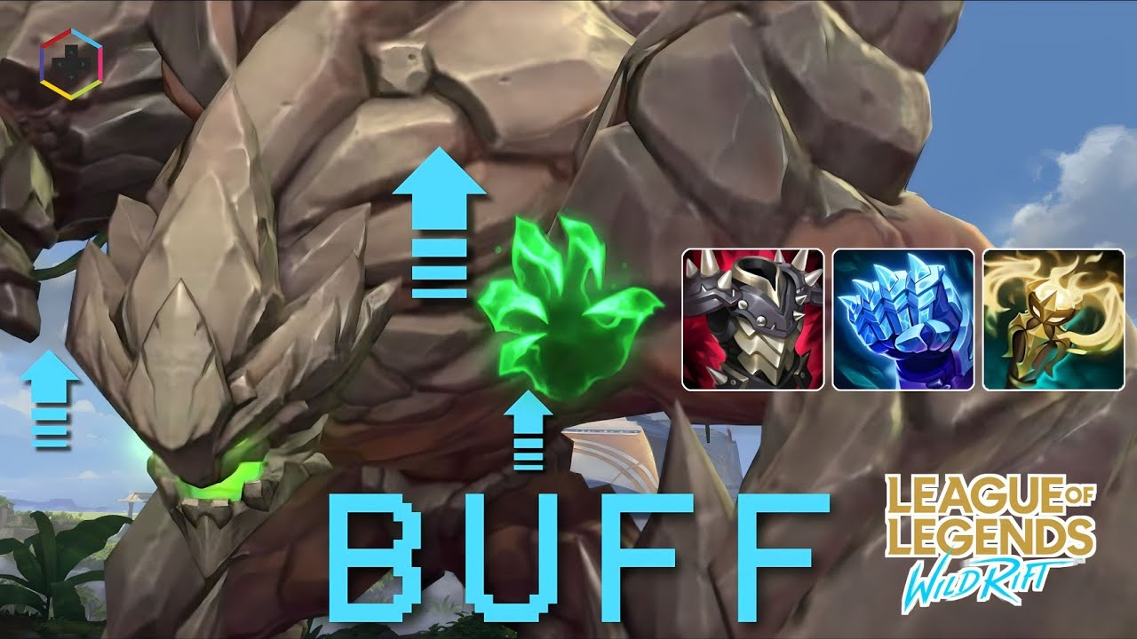 Malphite Becomes UNKILLABLE?! | S19 | Malphite Wild Rift Gameplay