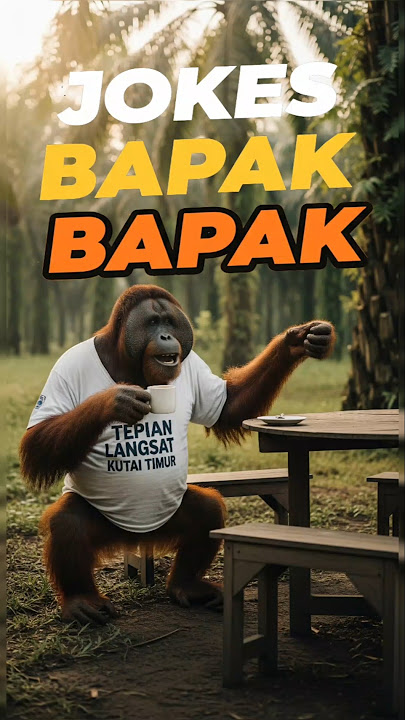 Udah bikin kopi masih ngantuk❌kopinya belum diminum✅  #orangutan #kebunsawit #ngopi #shorts