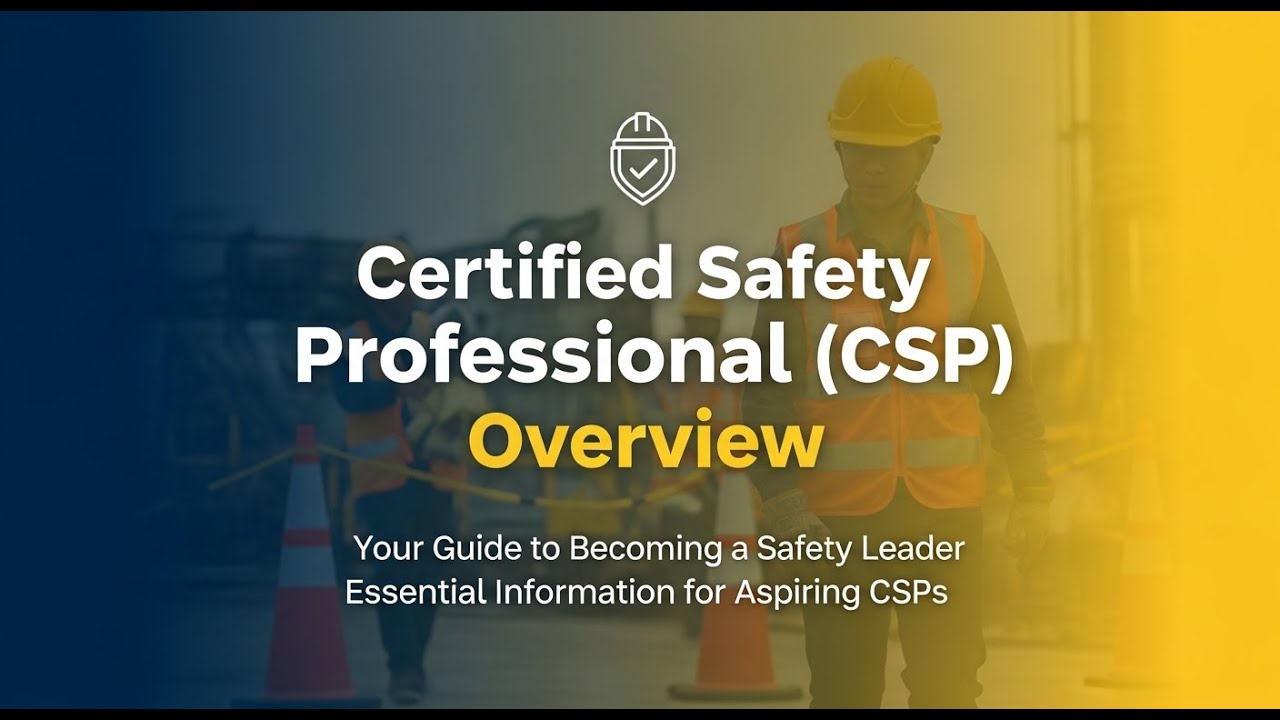 Is the CSP Worth It? How to Earn the Top Safety Credential in the World