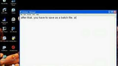 Batch File Prank
