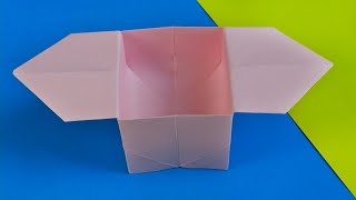 Оригамі коробочка Санбо Як зробити коробочку Санбо з паперу