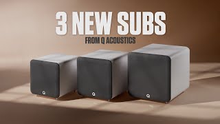 Q Acoustics launches the QSUB Range