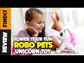 Power your fun robo pets unicorn toy in 2023