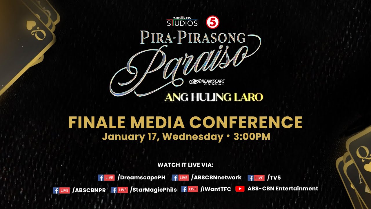 ⁣Pira-Pirasong Paraiso Finale Media Conference