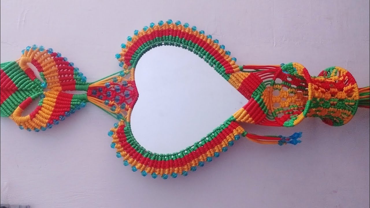 Macrame mirror design|macrame