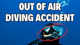 Scuba Diving Accident: Out of Air Emergency Swimming Ascent Caught on Camera