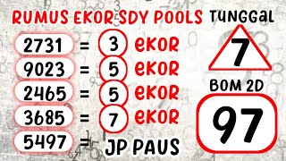 PREDIKSI SYDNEY POOLS KAMIS 3 JULI 2025 || ANGKA JITU SDY KEPALA EKOR || BOCORAN SDY POOLS HARI INI