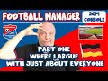 🔴 FOOTBALL MANAGER 2024 - CONSOLE - ⚽ PART 1 - my new club in Germany UNTERHACHING