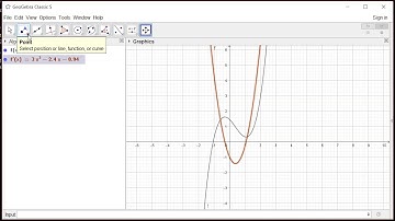 Using GeoGebra to Solve a Horizontal Tangent Line Problem (M109 H2.2 #10)