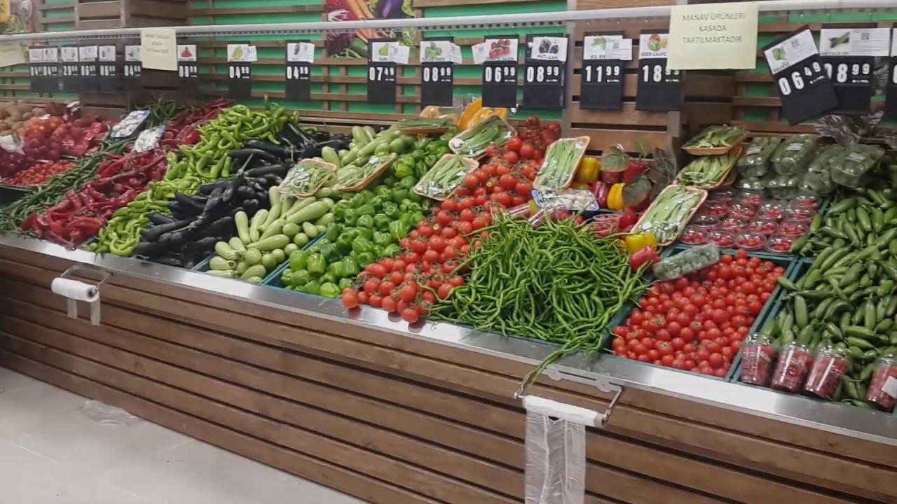 Market Dizayni Manav Reyonu Beta Dizayn Youtube