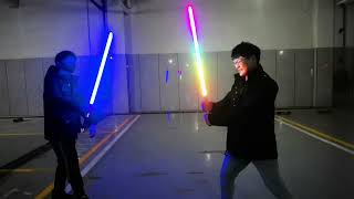 ★Damiensaber Neopixel Blade Dueling Stress Test★